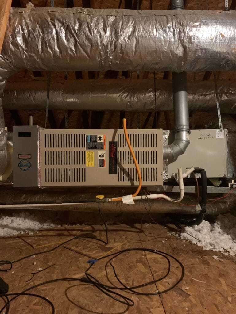Duct work and heating system
