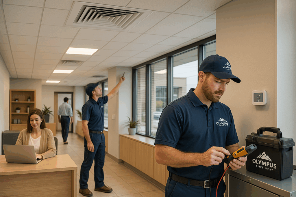 Office AC repair techs Tyler Texas